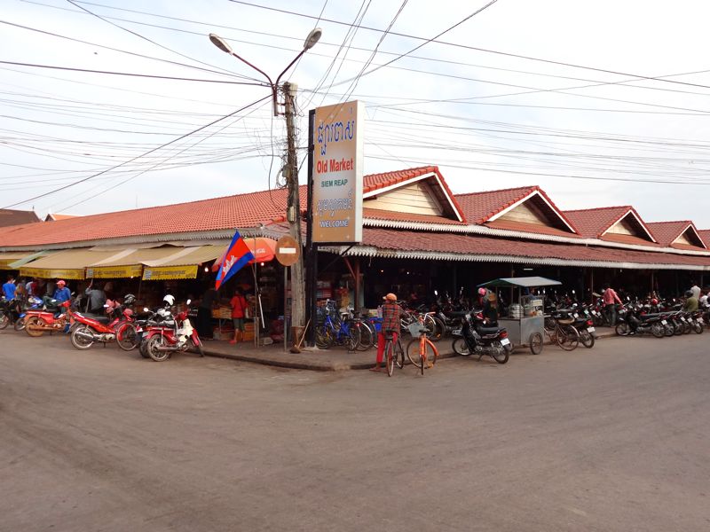 Local Market and Khmer Handicraft